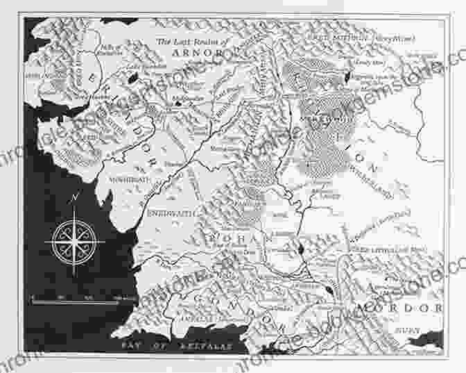 A Map Of Middle Earth, The Setting Of J.R.R. Tolkien's The Lord Of The Rings Middle Earth: Galapagos And Rainforest Tales
