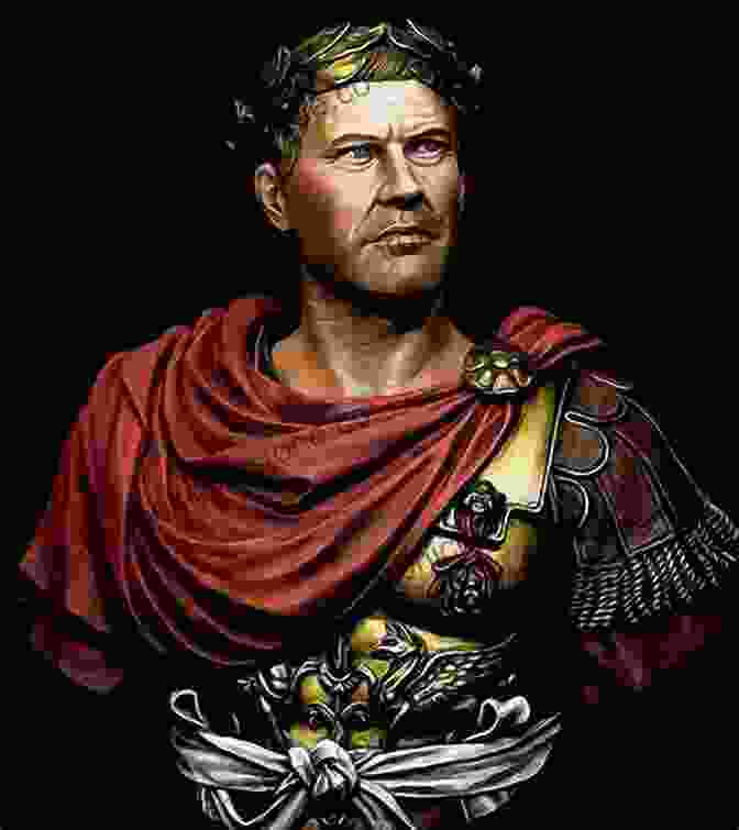 A Portrait Of Julius Caesar, His Piercing Gaze And Determined Expression Capturing His Formidable Presence. Into The Battle (Rise Of The Republic 2)