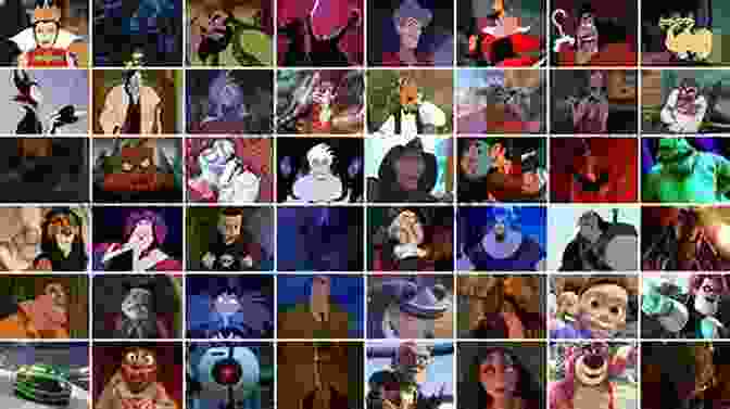 A Sinister Collage Of Iconic Disney Villains, Their Faces Shadowed And Expressions Hinting At The Darkness Within. The Vault Of Walt: Volume 4: Still More Unofficial Disney Stories Never Told