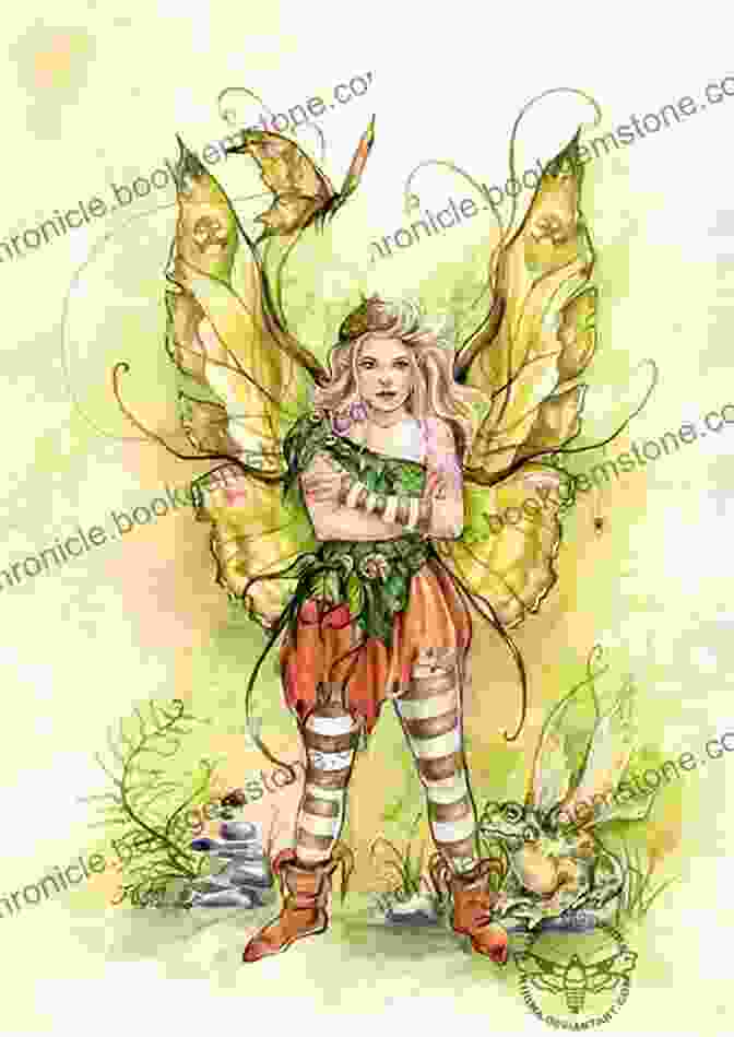 A Small Fairy With Dragonfly Wings And A Mischievous Expression Disney Never Lands: Things Disney Never Made
