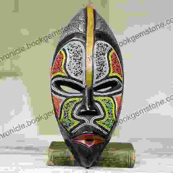 A Striking Wooden Mask With Intricate Carvings, Representing A Mythical Creature From West Africa African Art (Temporis Collection) Maurice Delafosse