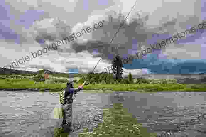 An Angler Casting A Line Into A Picturesque River Surrounded By Snow Capped Mountains And Lush Greenery. Open Season: An Angler S Life In New Zealand