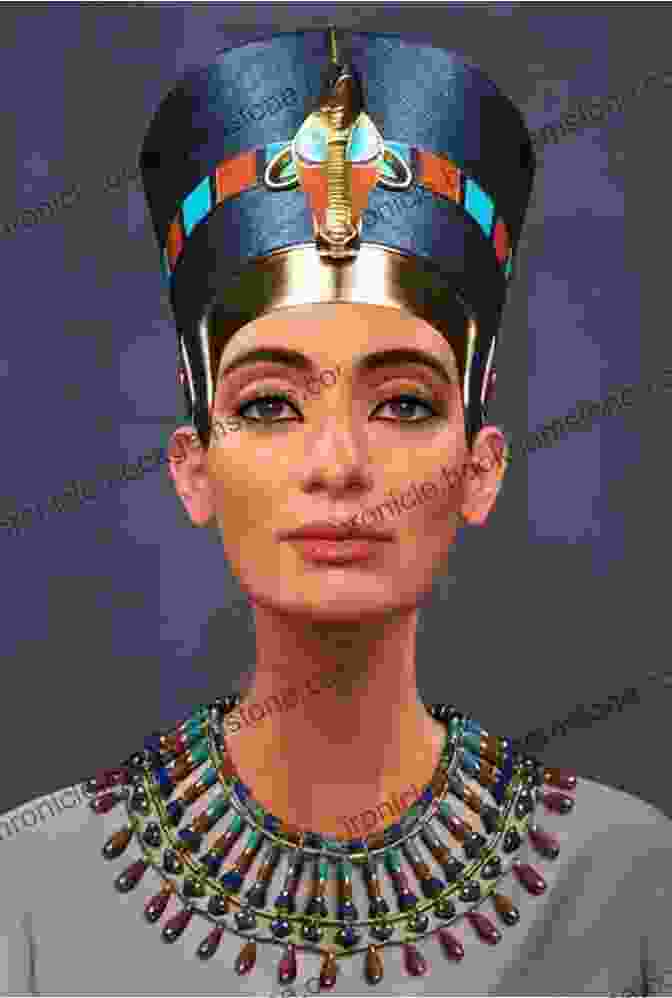 Depiction Of Nefertiti, The Renowned Egyptian Queen, By Morgan Richard Olivier An Artist In Egypt Morgan Richard Olivier