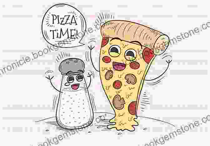 Drawing Of A Silly Pizza How To Draw Cute Animals For Kids: Learn To Draw Cute Animals Funny Food And Objects With A Step By Step Guide