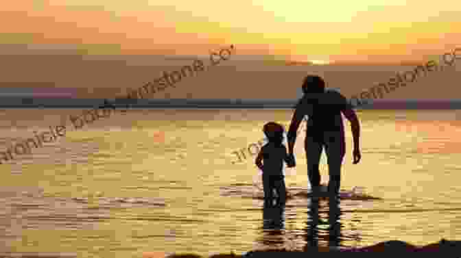 Father And Son Enjoying A Sunset Together On The Beach Rising Son: A Father And Son S Bike Adventure Across Japan