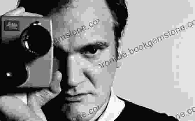 Iconic Filmmaker In A Contemplative Pose, Surrounded By Film Reels And Cameras. Quentin Tarantino: The Iconic Filmmaker And His Work (Iconic Filmmakers Series)