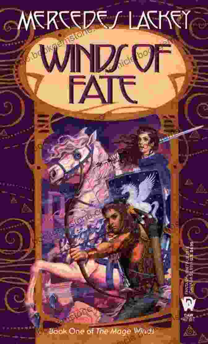 Winds Of Fate Novel Cover Featuring A Young Woman Facing A Storm. Redoubt: Four Of The Collegium Chronicles (A Valdemar Novel)
